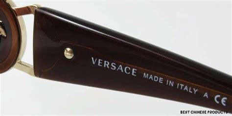 are versace sunglasses made in china|versace in china.